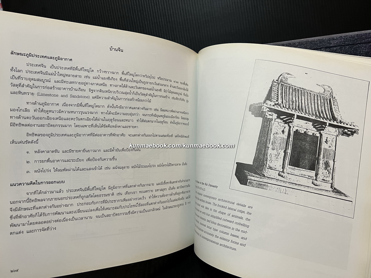 อิทธิพลทางด้านสภาพแวดล้อมที่มีผลต่องานสถาปัตยกรรม หนังสืออนุสรณ์ พลเรือตรี ประจวบ พลกล้า