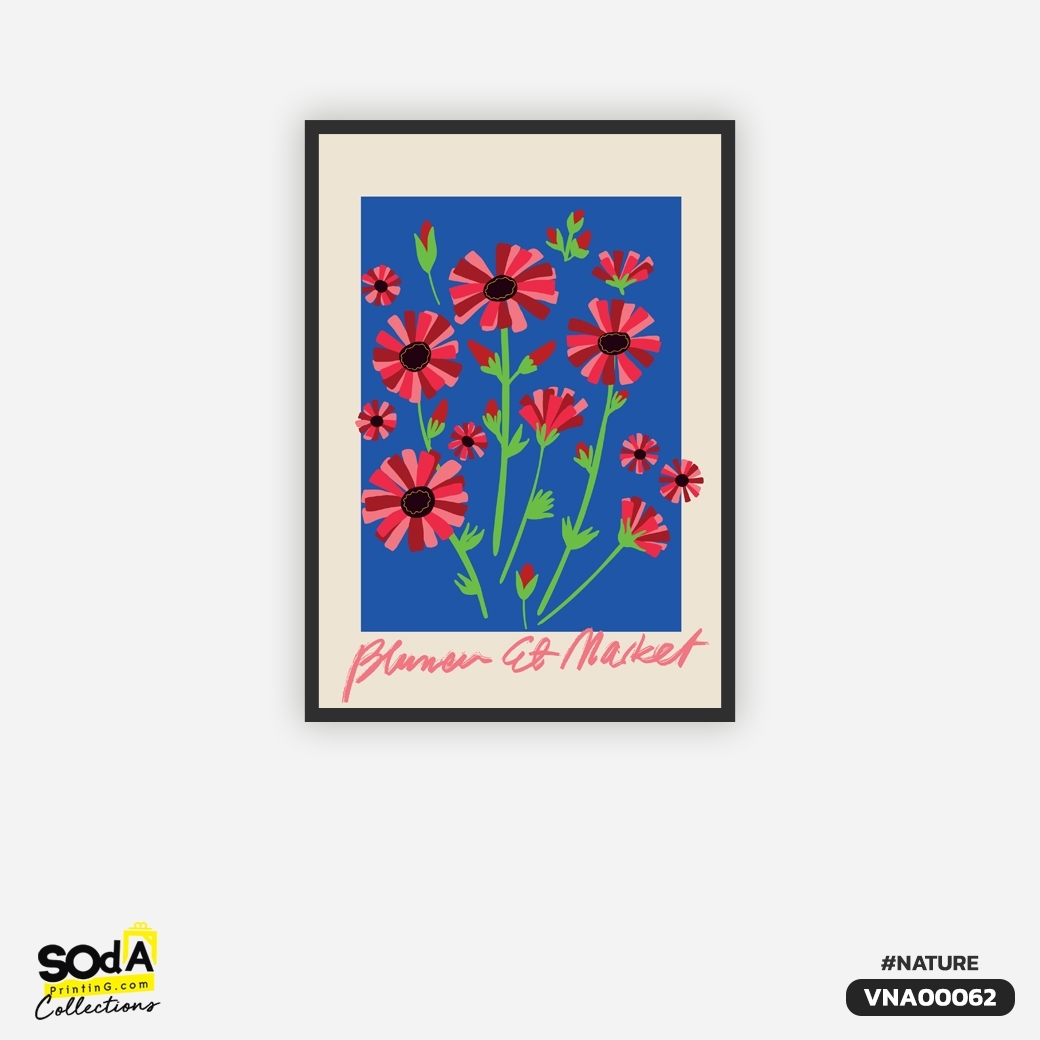 ภาพตกแต่งบ้านสำเร็จรูป Vintage Flower VNA00062 #SOdAcollection #ภาพตกแต่งบ้านสไตล์ธรรมชาติ #ธรรมชาติ #NATURE