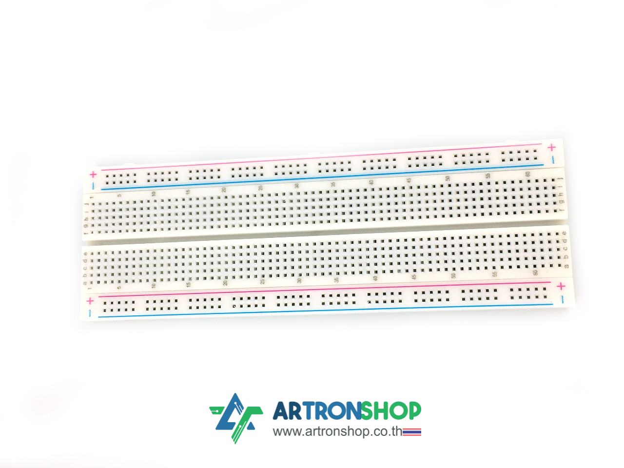 โพรโต้บอร์ด 830 จุด Breadboard 830 Point