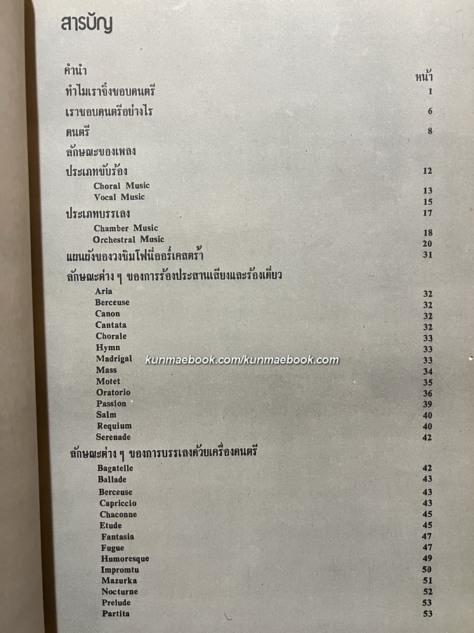 สังคีตนิยมเบื้องต้นว่าด้วยเพลงคลาสสิค ผลงานของ สมโภช รอดบุญ