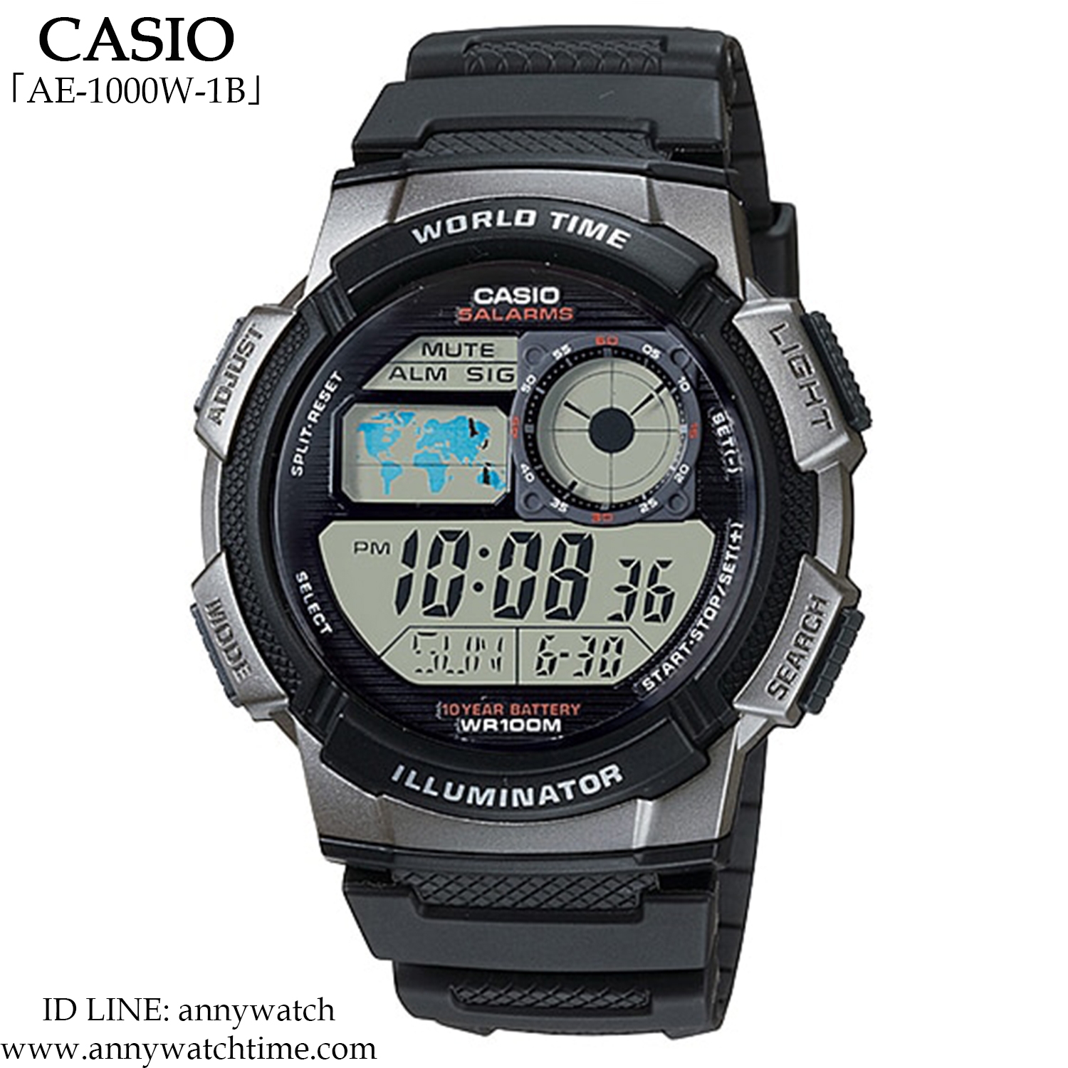 CASIO AE-1000W-1B