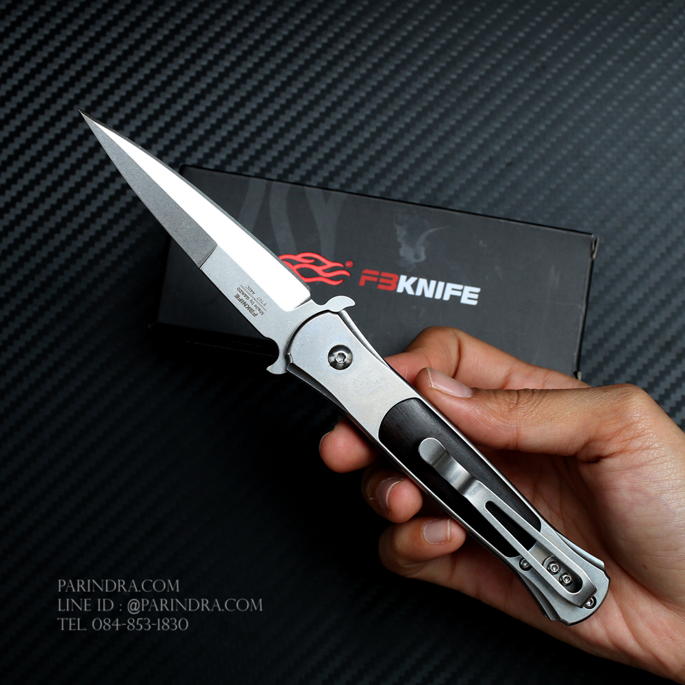 มีดพับ Ganzo กานโซ่ รุ่น G707 ระบบสปริงดีดเปิดมีด ของแท้ 100%