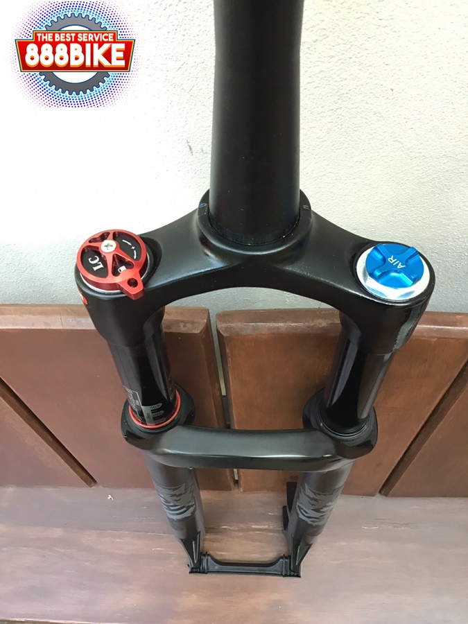 โช๊คลม S-FIGHT AR2 AIR FORK ยุบ 100มม, S518 คอเทเปอร์, แกน 9mm, 29er 2019