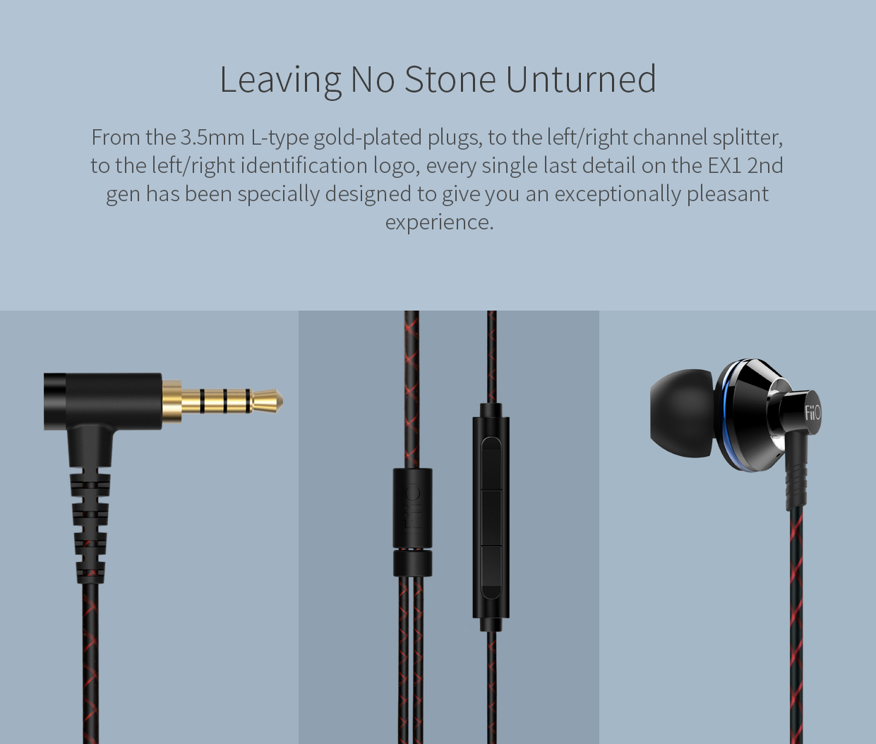 ขาย FiiO EX1ii หูฟัง Titanium Driver รุ่นใหม่ เพิ่มคุณภาพเสียง