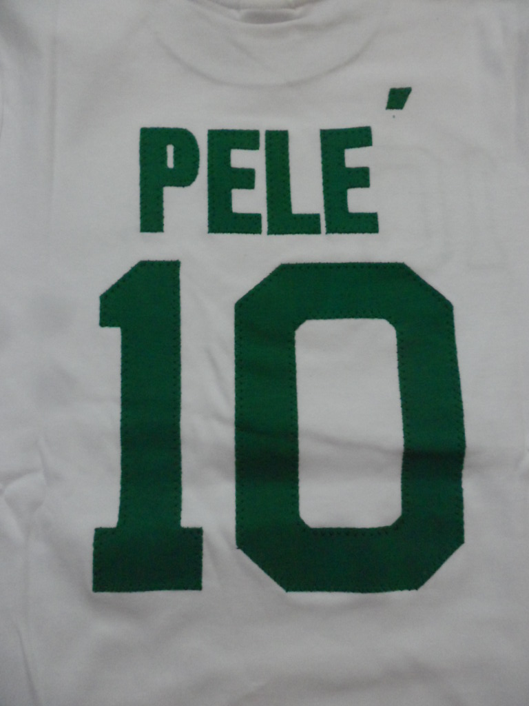 เสื้อฟุตบอล #10 เปเล่ ทีมสโมสรนิวยอร์ค คอสมอส ชุดเหย้า เรโทร เมเจอร์ ลีก ซอคเกอร์ 1976 ใหม่ M-Size / #10 PELE NEW YORK COSMOS Football Shirt Retro Home Kit Major League Soccer 1976 Jersey NEW M-Size