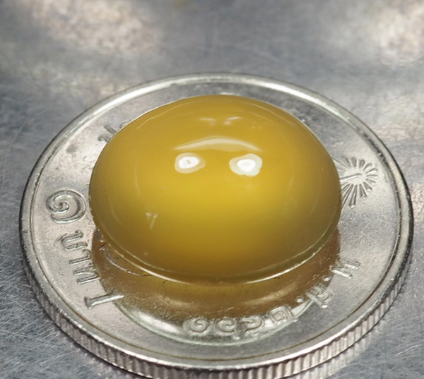 คาลซิโดนีสีเหลือง(Yellow Chalcedony) 6.35 กะรัต