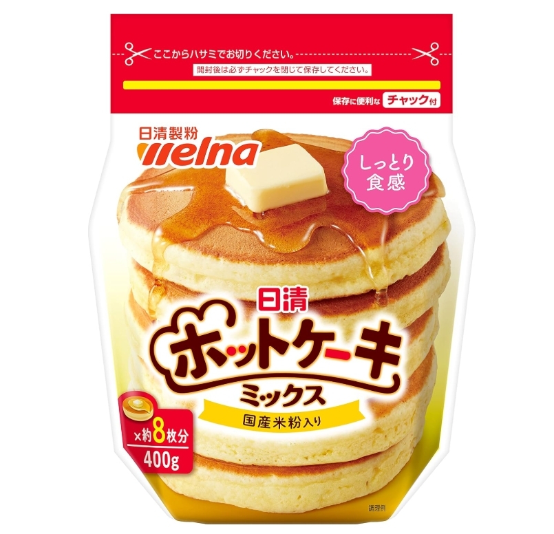 🥞✨ Nisshin Welna 400 g แป้งแพนเค้กสำเร็จรูปญี่ปุ่นแท้ หอม อร่อย ใช้งานง่าย ✨🥞