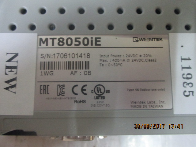 LCD TOUCH SCREEN “ WEINTEK ” รุ่น MT8050IE