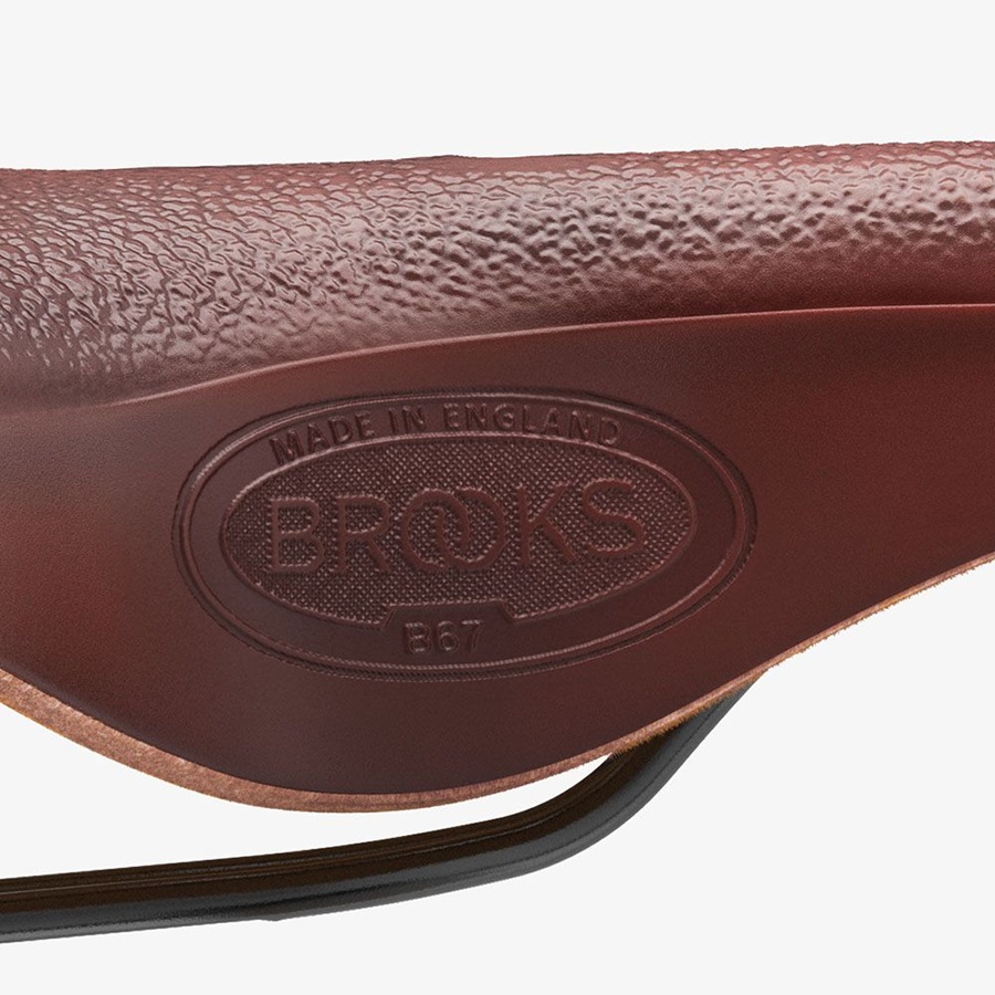 เบาะจักรยานหนังแท้ BROOKS B67 Brown