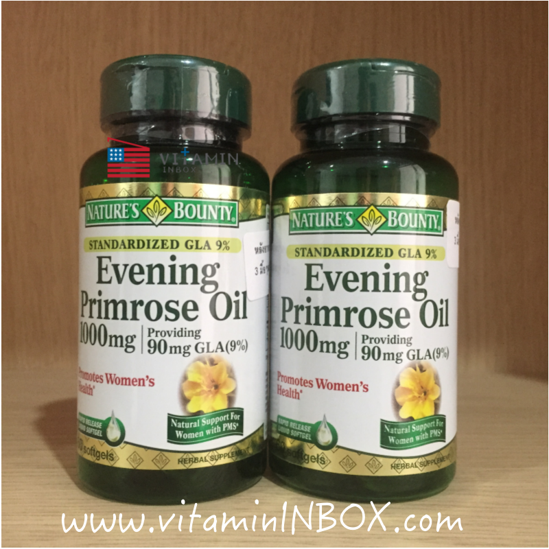 Nature's Bounty, Evening Primrose Oil, 1000 mg, 60 Softgels