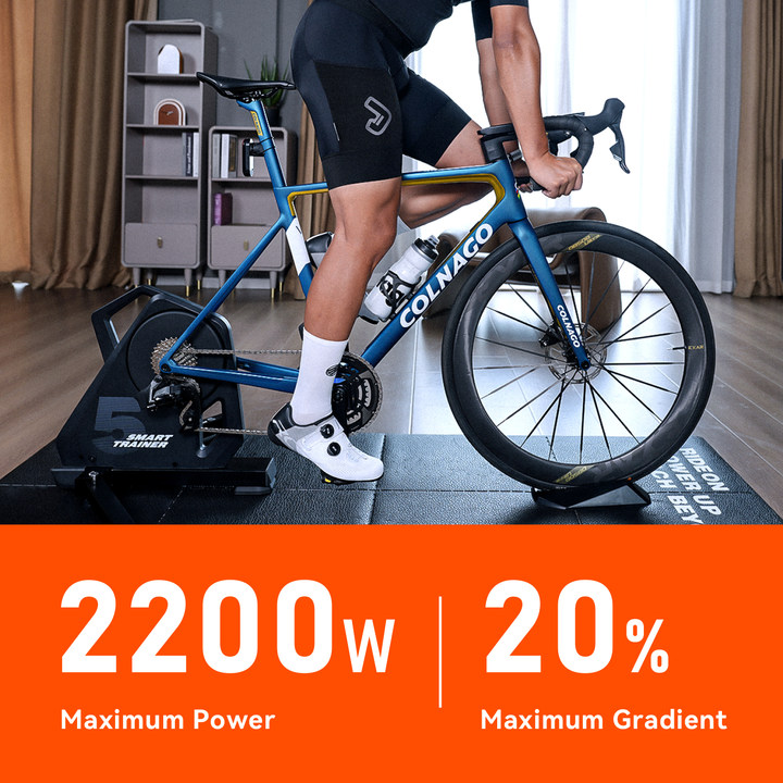 Maijin T500 Smart Indoor Bike Trainer | Self-Powered Direct Drive | 2200W | ±1% Accuracy | เหมาะกับ MTB / Road / Gravel จักรยานไฟฟ้า