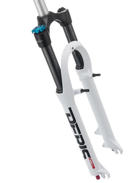 โช๊คลม Spinner Aeris 300 Air 26,ยุบ 100มม.,สีดำและสีขาว ,Disc & V-brake แกน 9 มม. โช๊คลม 26