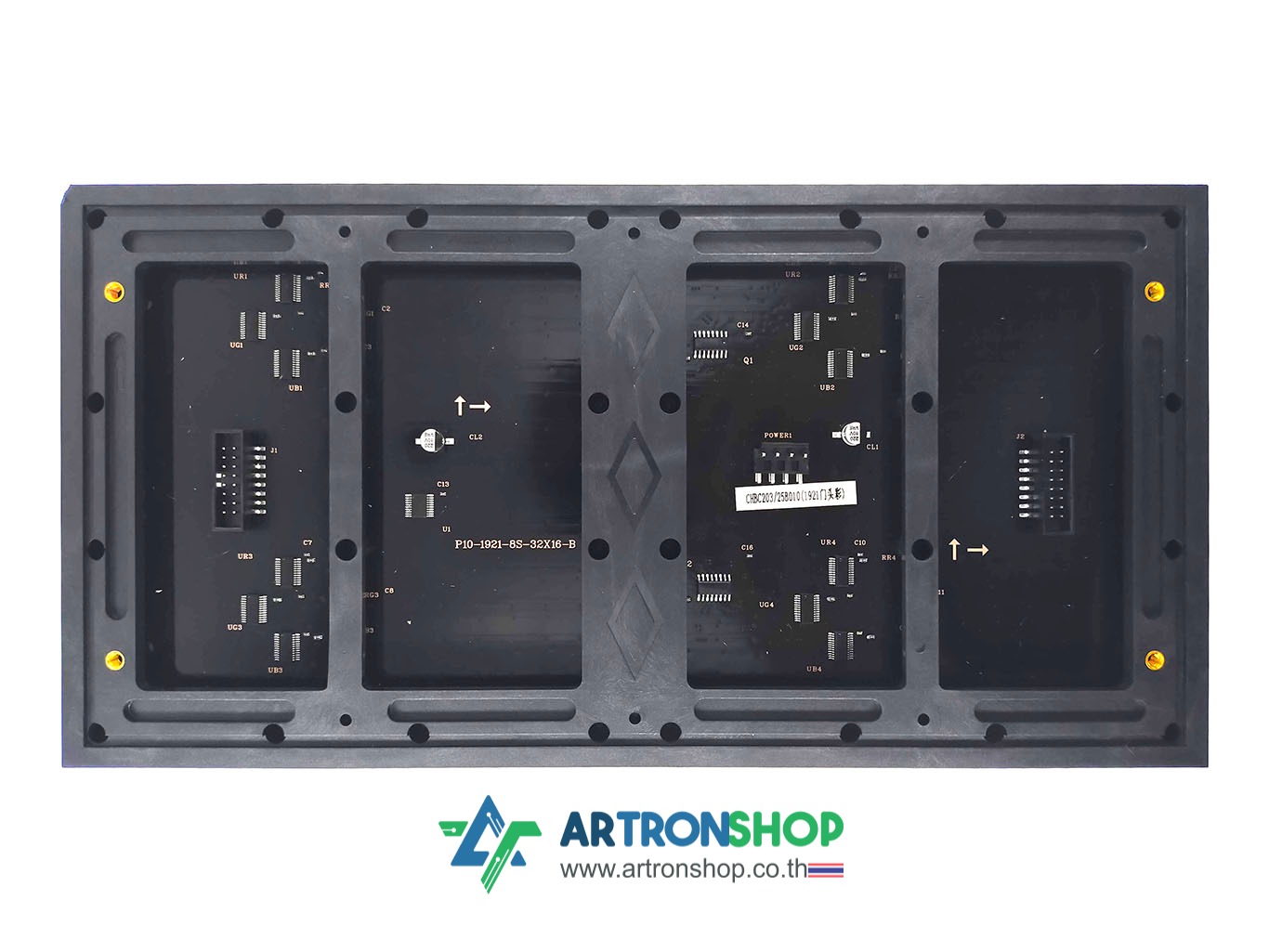 ป้ายไฟ P10 RGB 32*16 pixels Dot Matrix HUB75