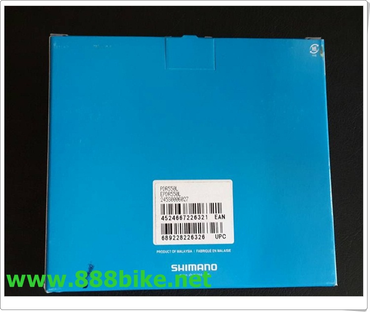 บันไดชิมาโน่ รุ่น PDR550, สีดำ, มีคลีท, ไม่มีทับทิม, มีกล่อง