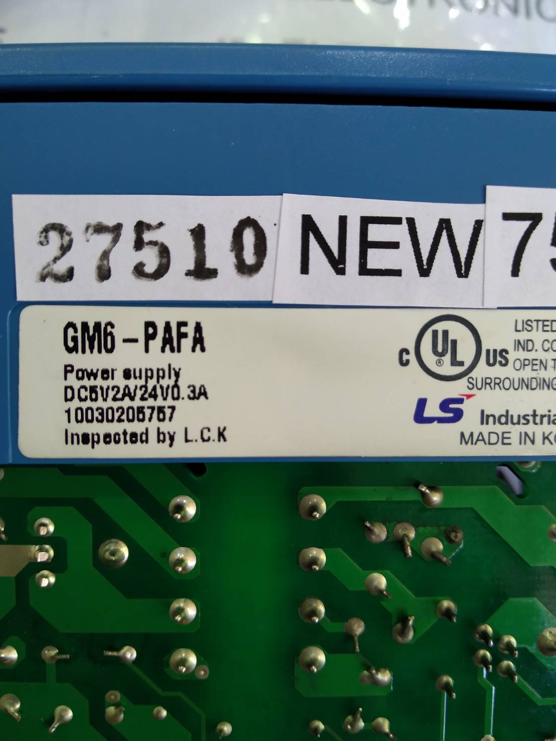 GM6-PAFA PLC " LS "