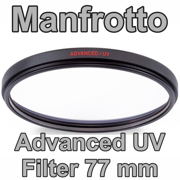 Manfrotto Advanced UV Filter MF-FIAD-UV077 77 MM ฟิลเตอร์สำหรับช่วยตัดแสง UV และป้องกันรอยขีดข่วน ความชื้น ฝุ่นละออง ให้กับหน้าเลนส์ของคุณ เคลือบ multicoat 12 ชั้น แสงส่องผ่านได้ 98.8% ผลิตในประเทศญี่ปุ่น ประกันศูนย์ 5 ปี