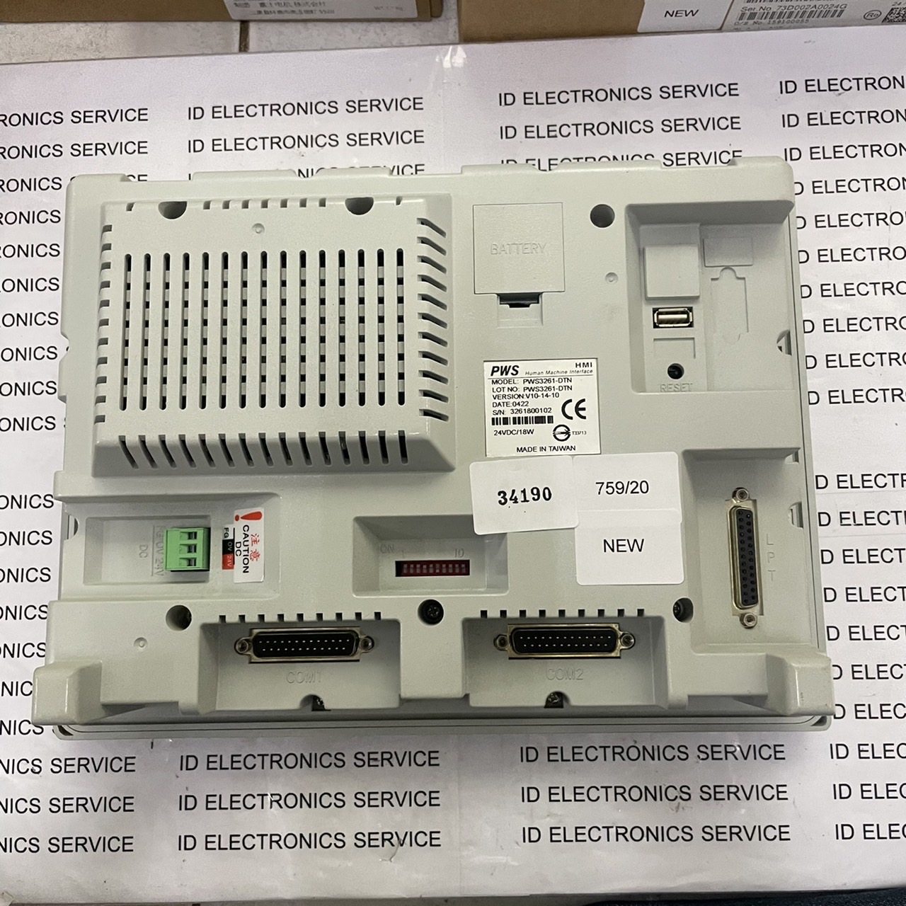 PWS3261-DTN HMI " HITECH "