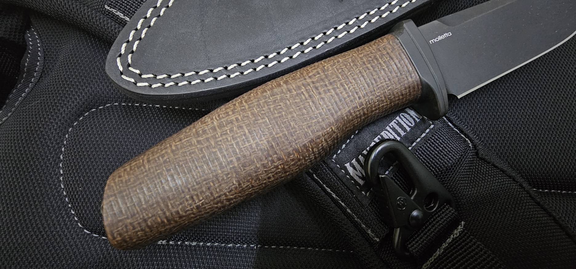 LionSTEEL ACHA Fixed Blade Natural