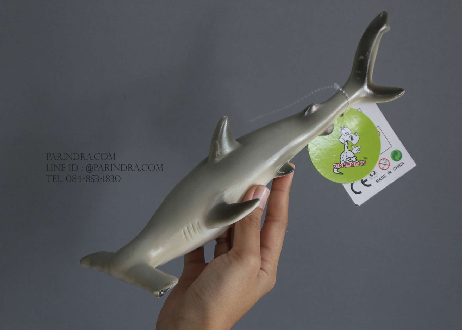 โมเดลปลา ฉลามหัวค้อน Hammerhead Shark ขนาด 1 ฟุต