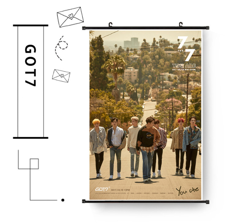 โปสเตอร์แขวนผนัง GOT7 - 7 For 7