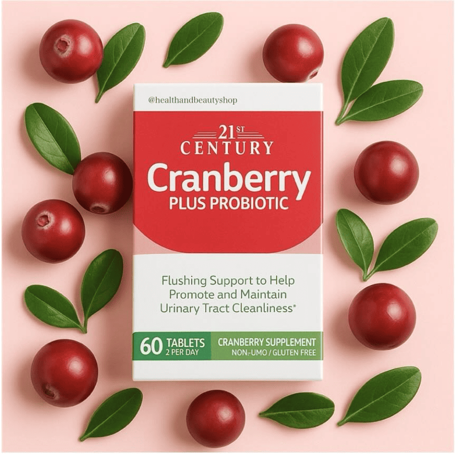 21st Century, Cranberry Plus Probiotic, 60 Tablets