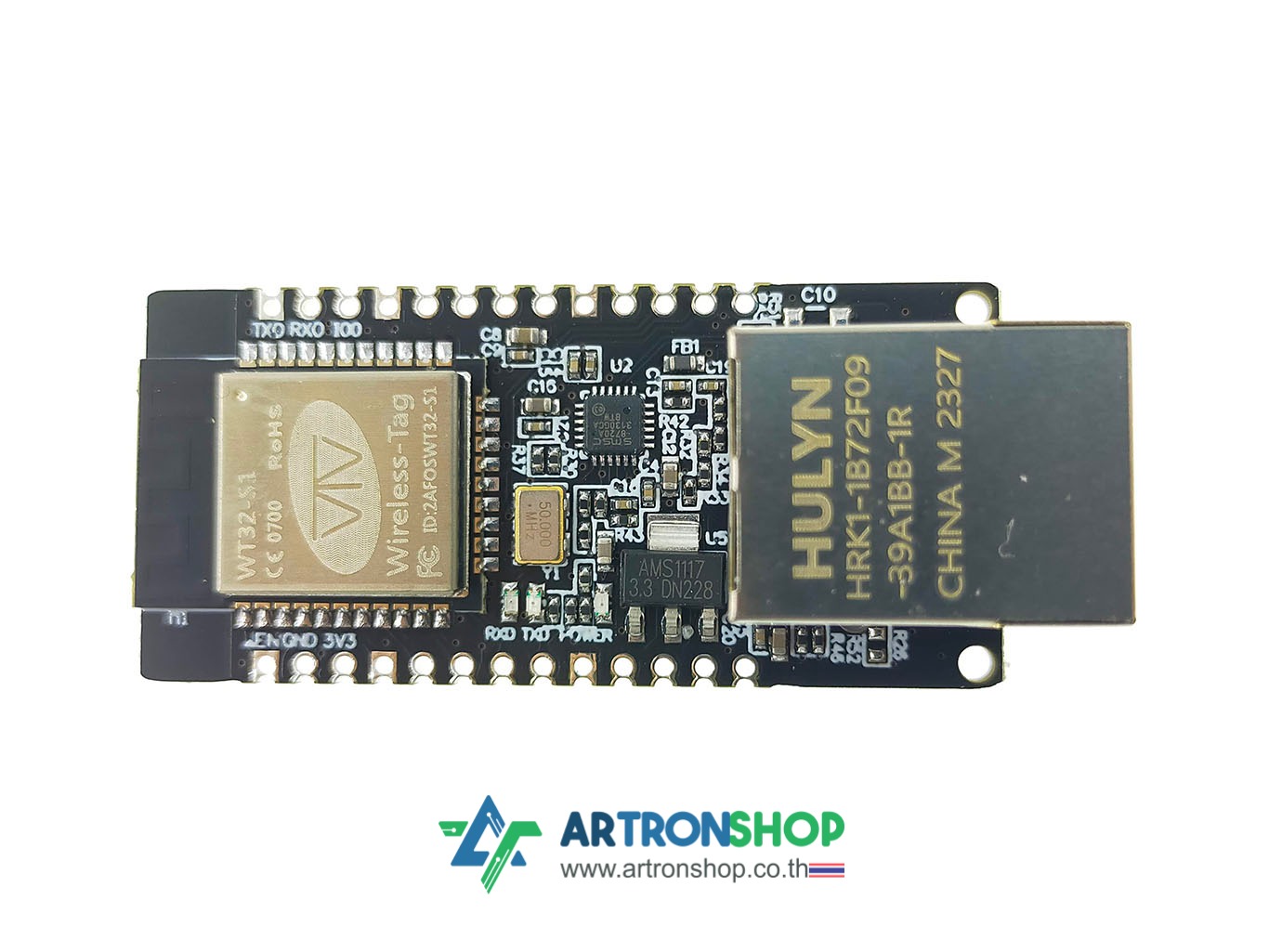 WT32-ETH01 บอร์ด ESP32 พร้อมช่องเสียบแลน