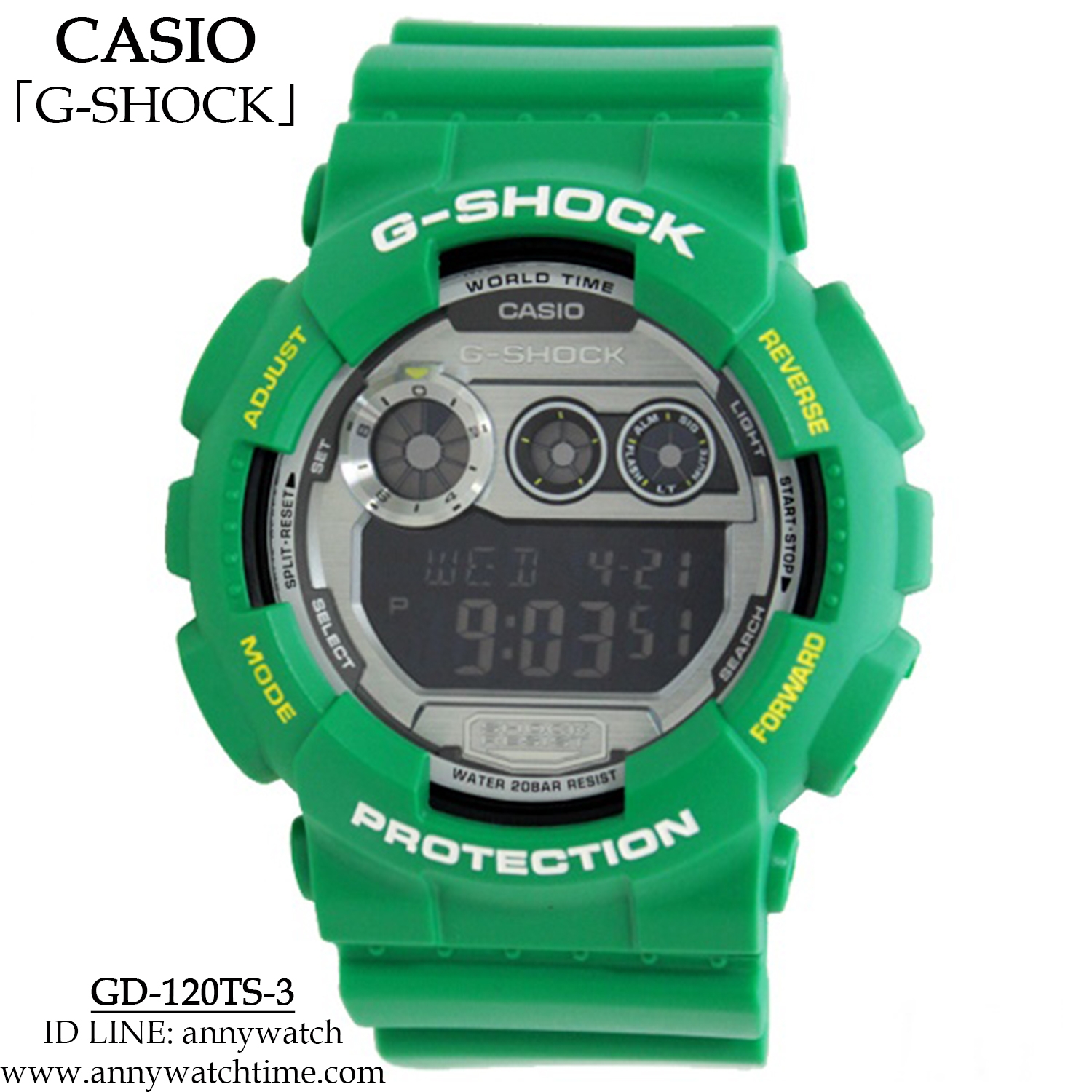 G-SHOCK GD-120TS-3