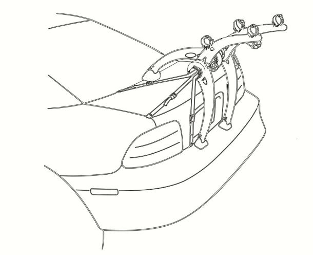 แร็คบรรทุกจักรยาน 2 คัน Saris Bones 2 Car bike Rack (Lifetime warranty) 2022