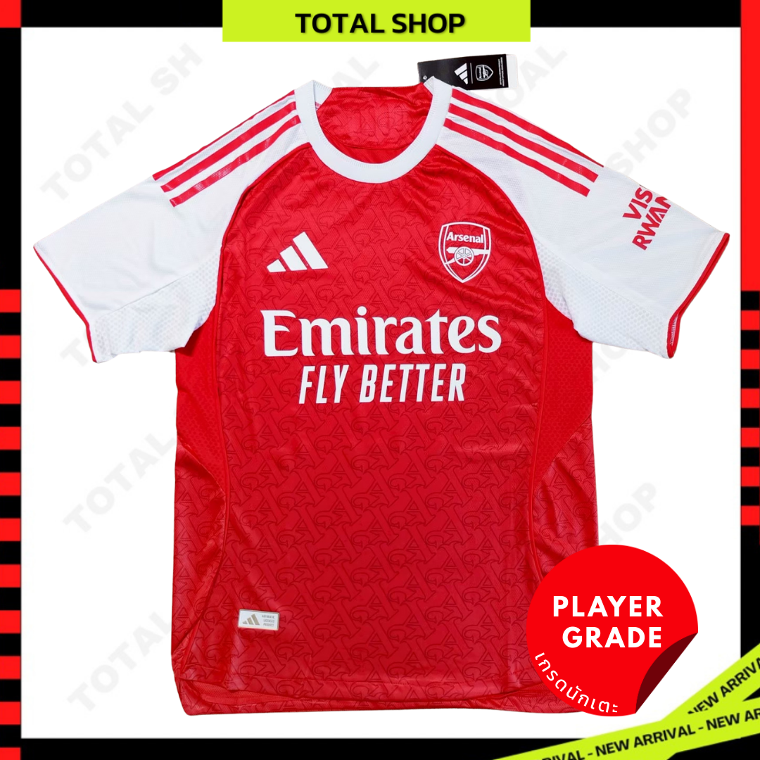 Arsenal 2025/26 Home Jersey Player Grade เสื้ออาร์เซนอล เหย้า เกรดนักเตะ ฤดูกาลใหม่