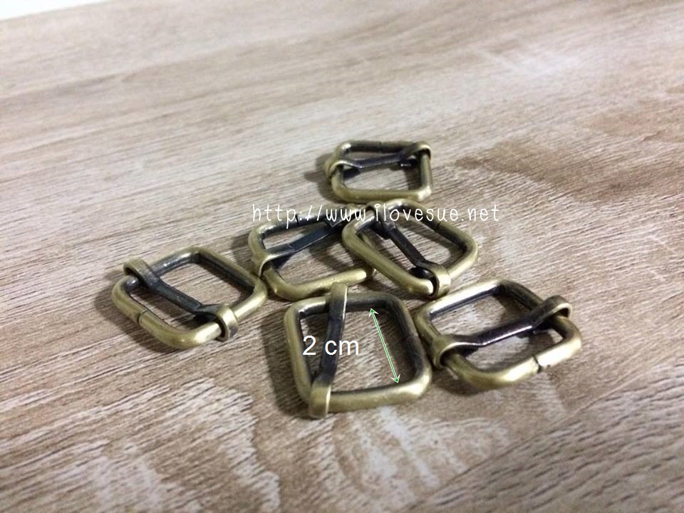 เหล็กล็อคสาย,เหล็กปรับสาย 2 cm โหลละ