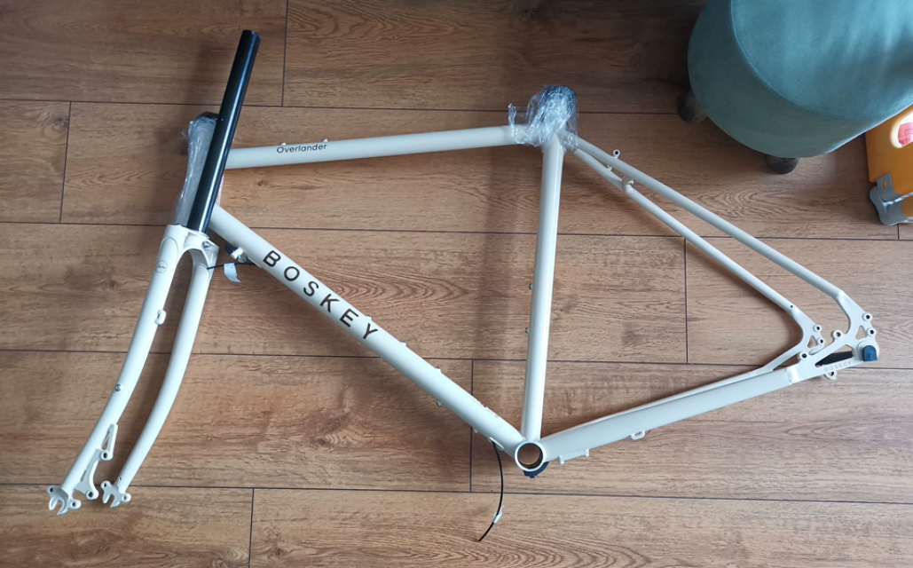 BOSKEY Overlander Cro-Mo 4130 Steel Frame – กรอบจักรยานกราเวลสตีลโครโมลี รับน้ำหนักได้สูง พร้อมช่องติดตั้งดิสก์เบรก