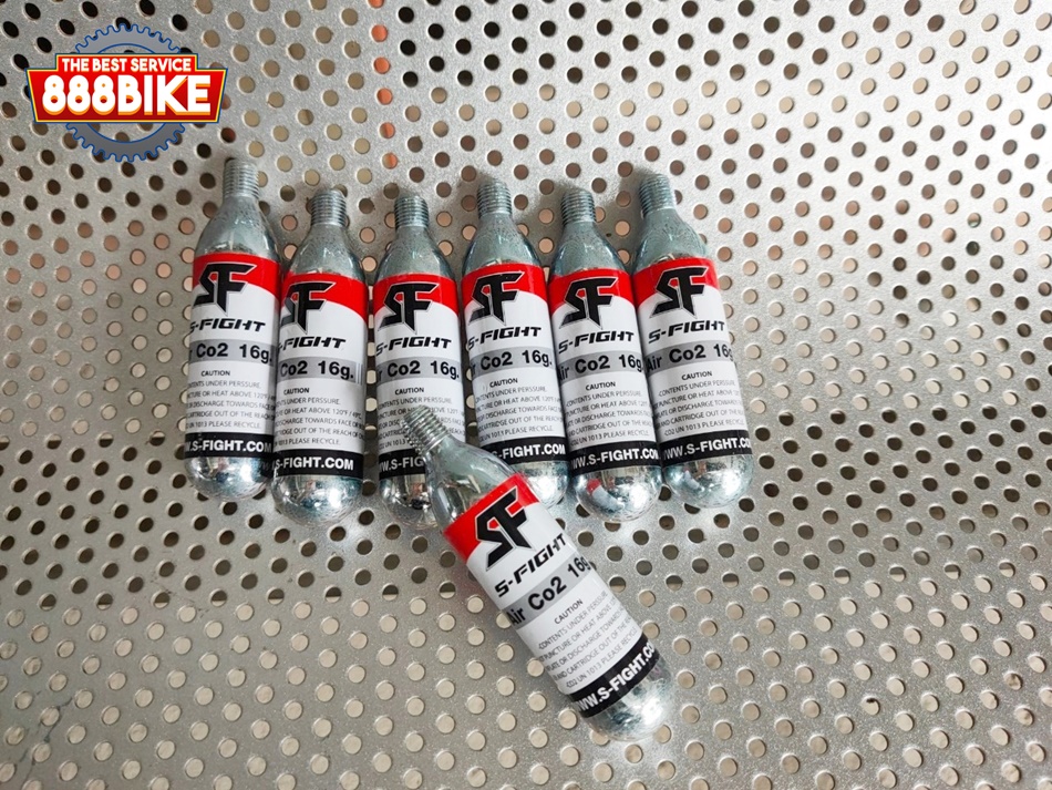 S-Flght เฉพาะหลอดเต็มลม CO2 ขนาด 16 กรัม นน.60 กรัม 1 หลอด