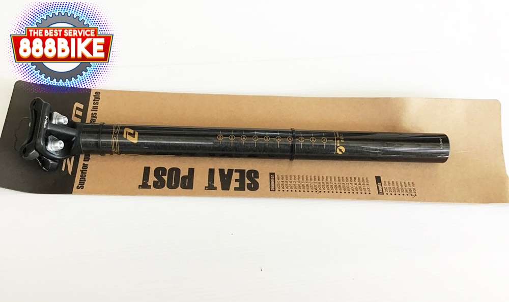 หลักอานอัลลอยด์ ZOOM BICYCLE SEATPOST ,SP-218/ISO/ACF-M ขนาด 27.2,ยาว 350มม.