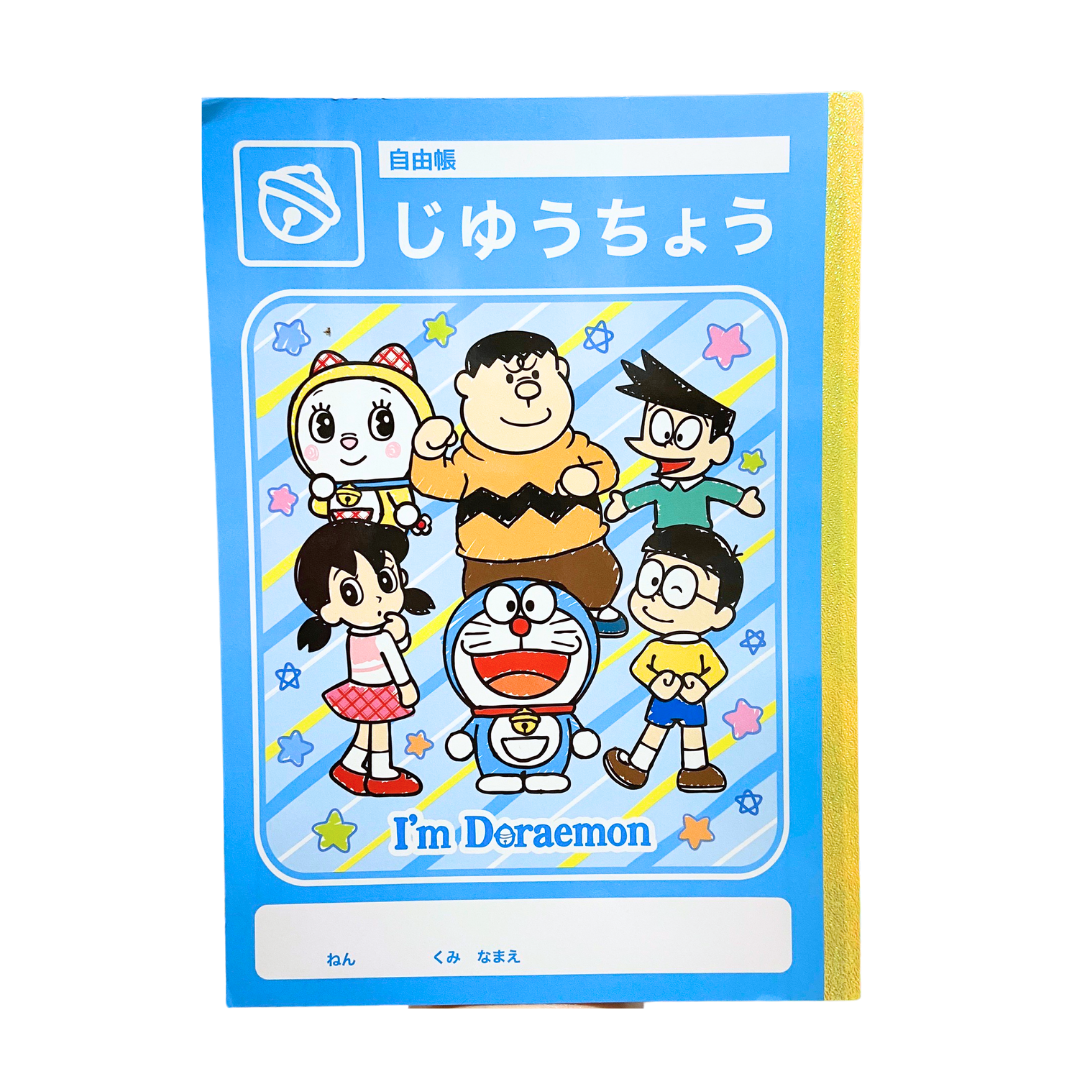 Notebook สมุดโน๊ตไม่มีเส้น จาก Daiso Japan มี 4 ลาย Disney Princess / Sofia the first / Toy Story / Doraemon