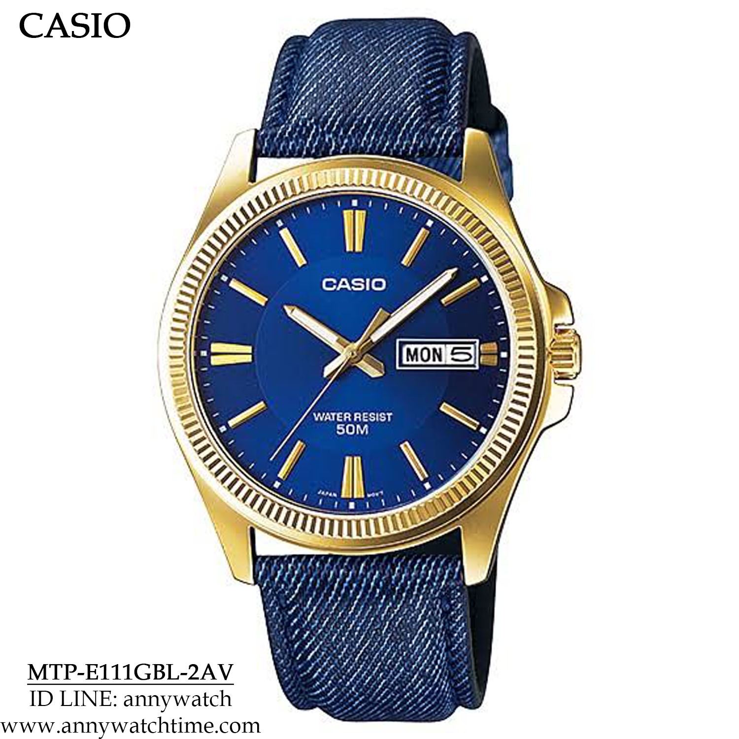 CASIO MTP-E111GBL-2AV