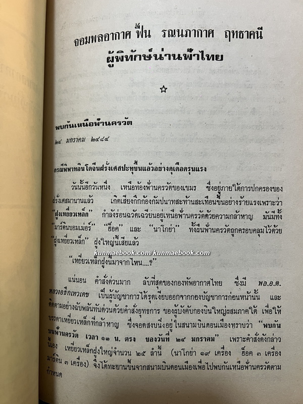 อนุสรณ์ จอมพลอากาศฟื้น รณนภากาศ ฤทธาคนี ม.ป.ช., ม.ว.ม., ท.จ.ว. *จอมพลอากาศคนแรกของกองทัพอากาศไทย *ตำหนิ