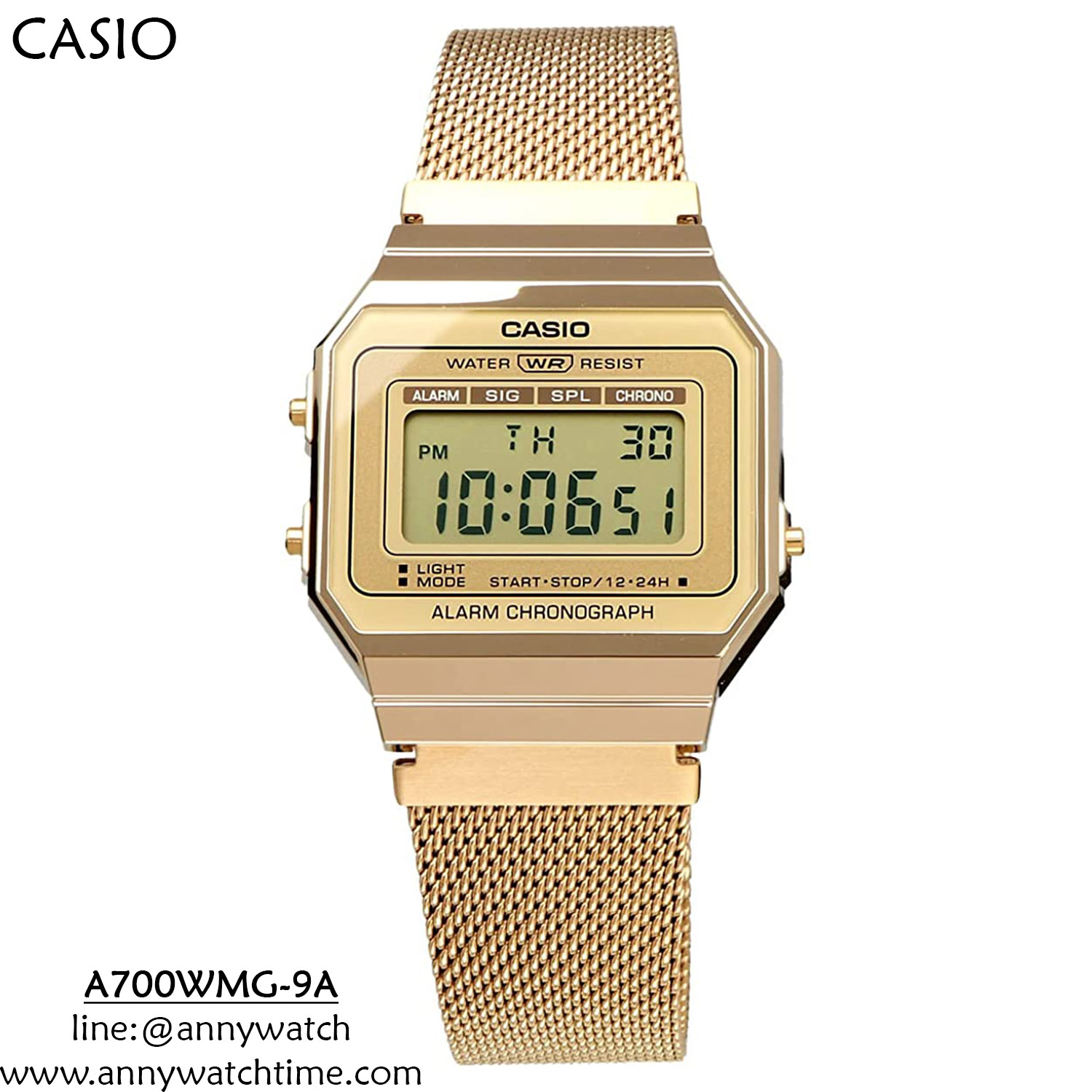 CASIO A700WMG-9A