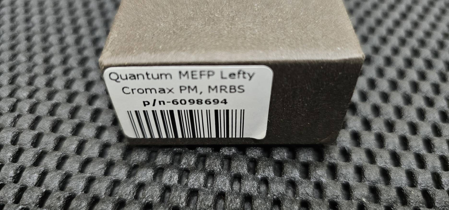 Shirogorov Knives Quantum Monkey Edge FRAG Pattern - Tumbled LEFT HANDED(มือซ้าย)