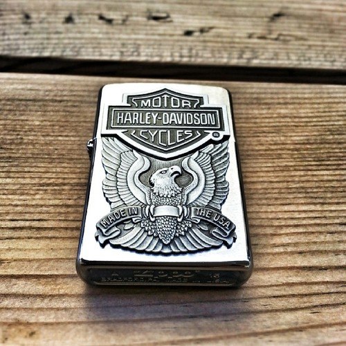 ไฟแช็ค Zippo แท้ "Harley Davidson" #Zippo Code 200HD.H284 แท้นำเข้า 100%