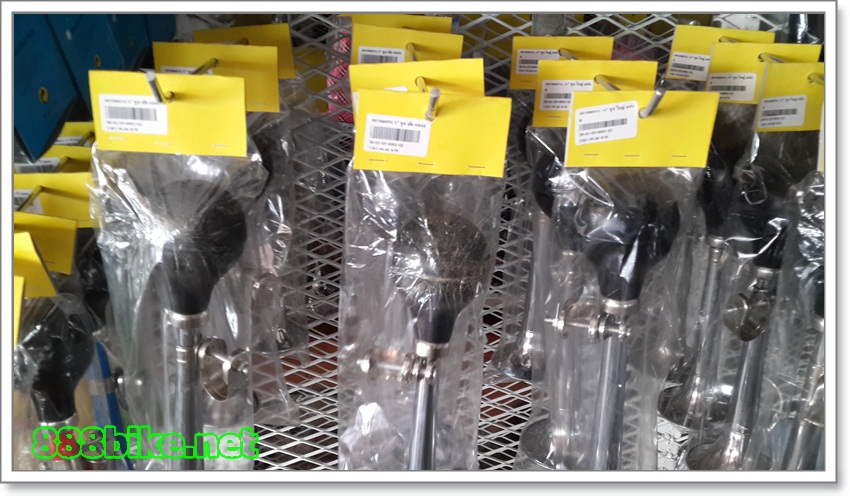 แตรลมตรงชุบเหล็ก 8 นิ้ว bike horn