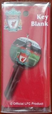 ลูกกุญแจเปล่า ฟุตบอล สโมสรลิเวอร์พูล - ตราสโมสร LFC และแอนฟิลด์ ใหม่ / LIVERPOOL Football Club Key Blank - LFC Logo and ANFIELD NEW