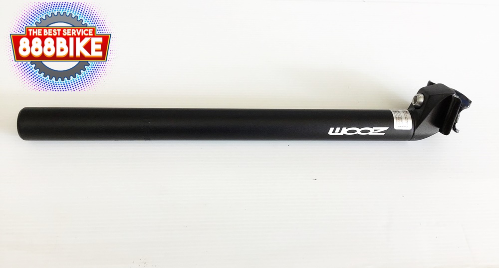 หลักอานตรง ZOOM ALLOY SEATPOST ,SP-406/ISO-M,27.5 ยาว 350มม.