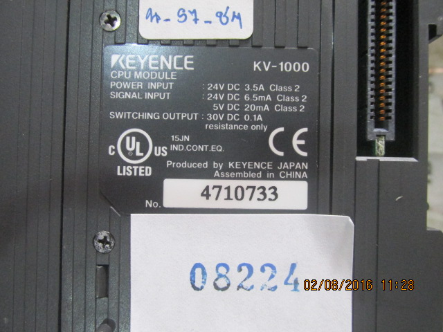 PLC “ KEYENCE ” รุ่น KV-1000