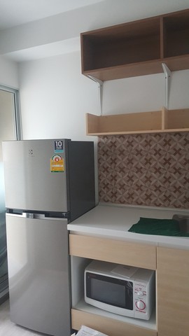 ให้เช่าคอนโด ดิ เอ็กเซล คูคต ตึกC 25 ตรม.เฟอร์ครบ มีเครื่องซักผ้า มีกระจกกั้นห้อง พร้อมอยู่