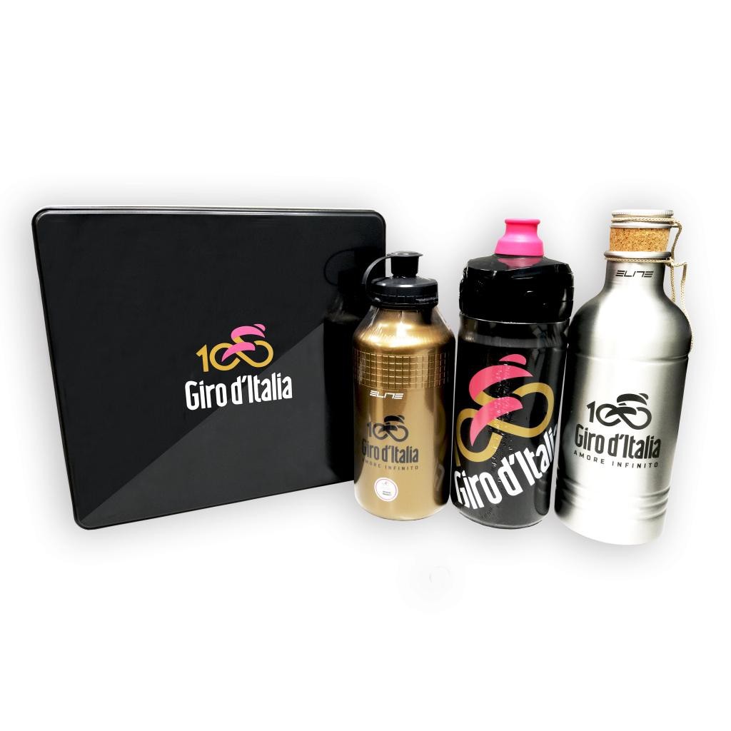 ขวดน้ำจักรยาน Elite : Giro Box Set Limited
