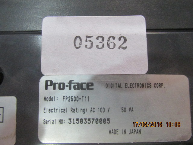 FP2500-T11 LCD TOUCH SCREEN “ PROFACE ”
