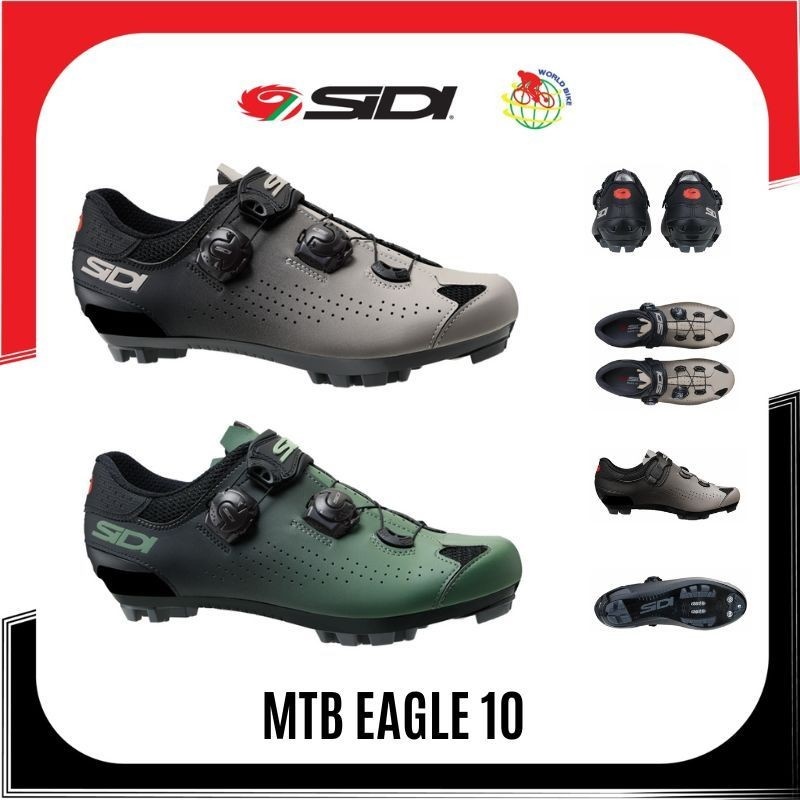 รองเท้าปั่นจักรยานเสือภูเขา SIDI EAGLE 10 MTB SHOES NEW2024