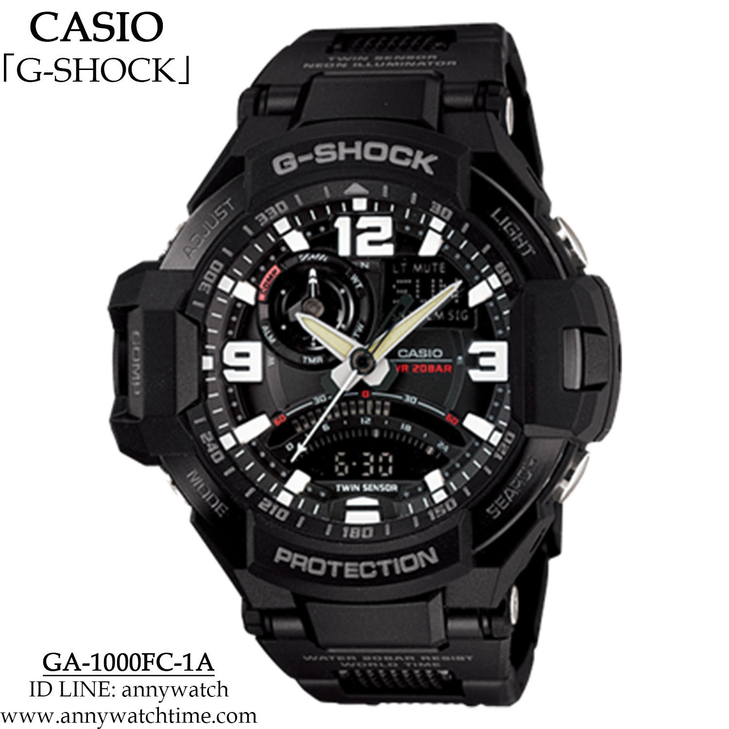 G-SHOCK GA-1000FC-1A