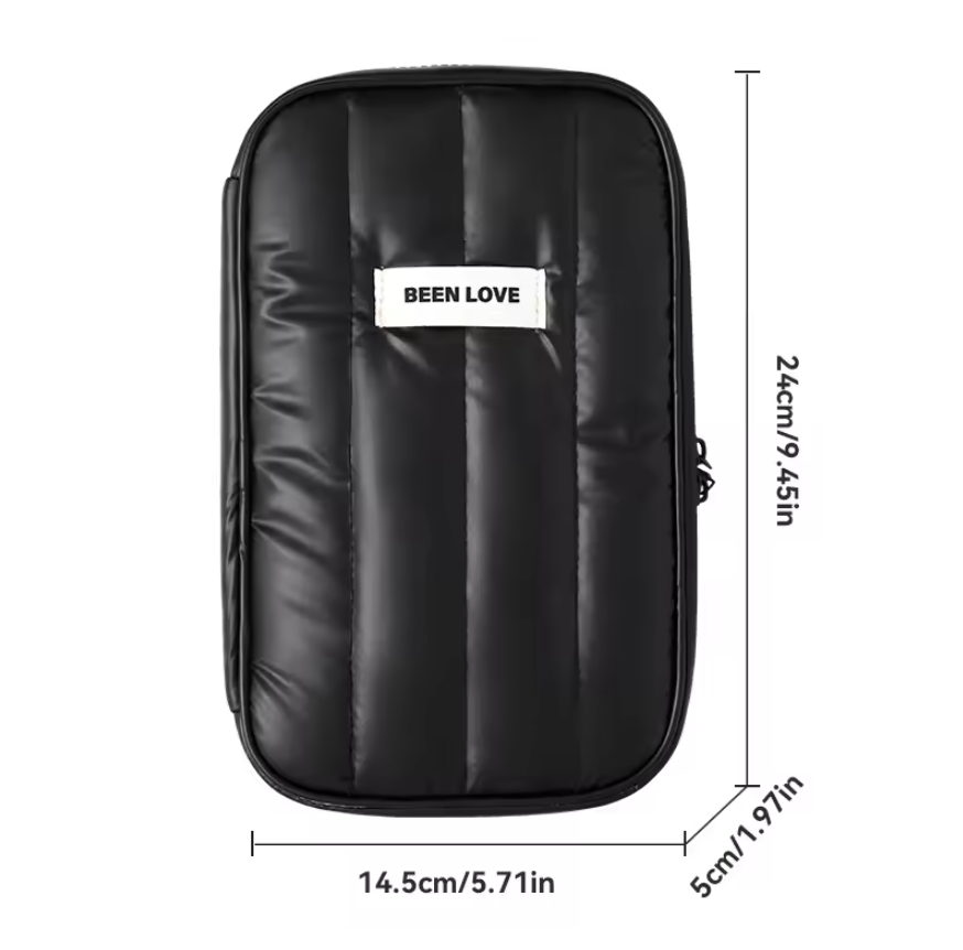 กระเป๋าอเนกประสงค์จัดระเบียบผ้านุ่มนิ่ม รุ่น RH2472 ขนาด ก.24*ส.14.5*ก้น 5 ซม.