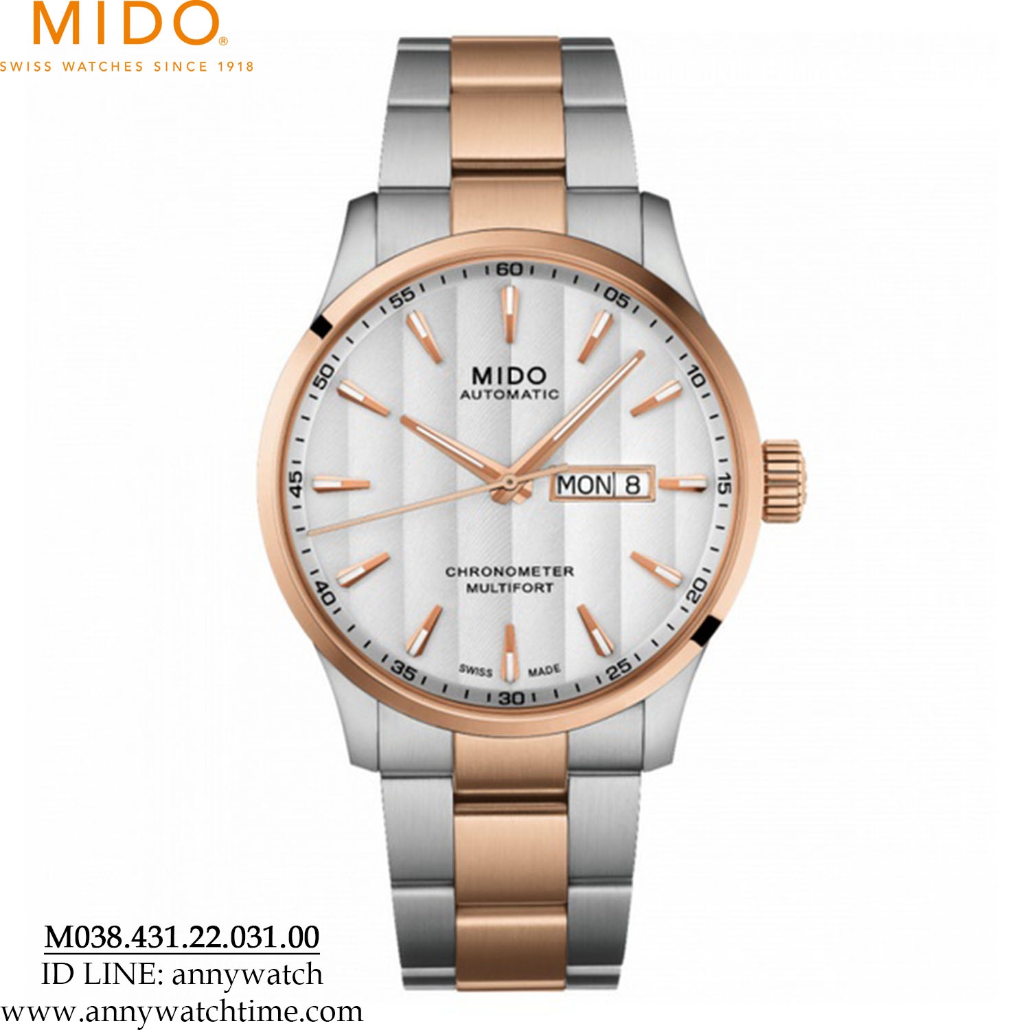 MIDO M038.431.22.031.00